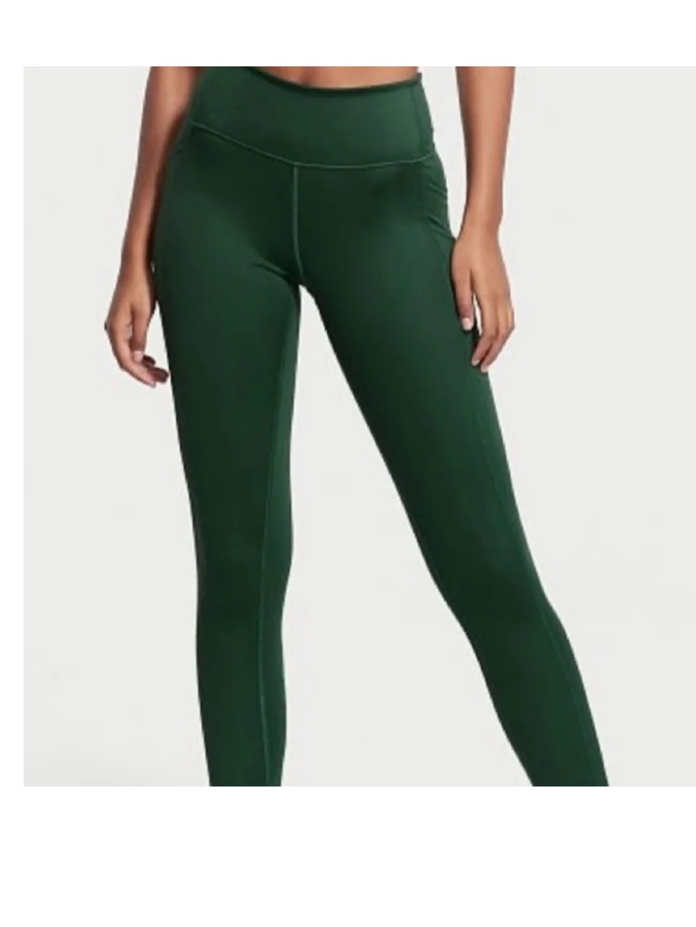 Victoria's Secret Dark Green Active Leggings